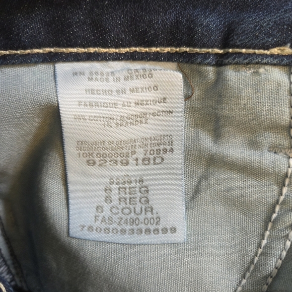 Cabela's Casuals Dark Blue Flare Women's Jeans Size 6 - Picture 9 of 12